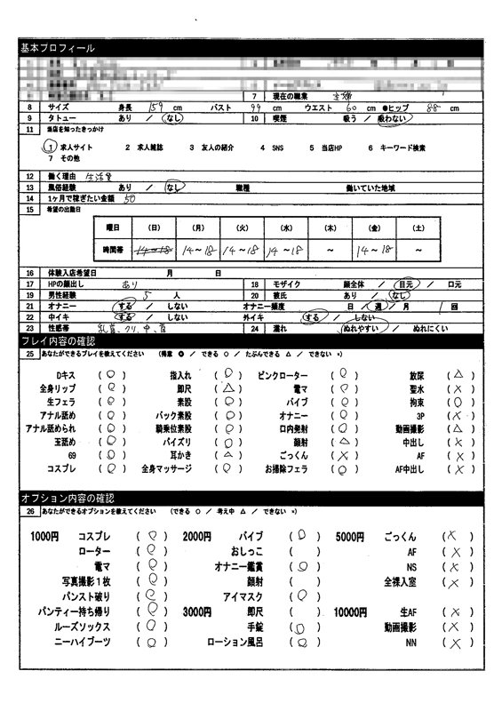 真希（仮）
